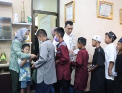 Mengawali Dinas di Sumedang, Kapolres Gelar Pengajian dan Santuni Anak Yatim Piatu