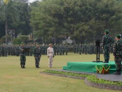 Irdam Sampaikan Apresiasi Serta Penekanan Dari Kasad Kepada Seluruh Prajurit Kodam IV/Diponegoro