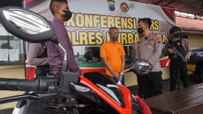 Satreskrim Polres Purbalingga Ringkus Pelaku Penggelapan Sepeda Motor