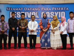 Kecamatan Angkola Barat Raih Juara Umum Festival Nasyid se-Kabupaten Tapsel 