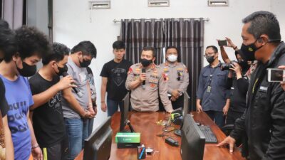 Kapolda Jateng : 6 Pelaku Judi Online Terbesar di Jawa Tengah di Purbalingga di Tangkap
