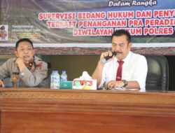 Penyuluhan Bidkum Polda Sumut di Polres Toba tekan Prapid dalam Proses Penyidikan .