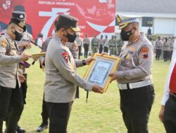 Kapolda Jateng Berikan Penghargaan Pada 9 Satwil Dan 168 Personil Berprestasi