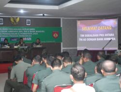 Prajurit dan PNS Kodam IV/Diponegoro Mengikuti Sosialisasi Perjanjian Kerja Sama Antara TNI AD Dengan Bank Himbara