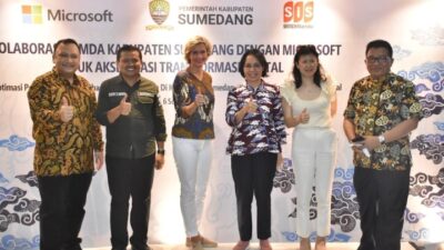 Pemda Sumedang Jalin Kolaborasi dengan Microsoft untuk Wujudkan Digitalisasi Pendidikan dan Pemerintahan