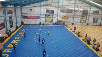 MDTA SEKECAMATAN CIMANGGUNG ADAKAN PERLOMBAAN FUTSAL ANTAR DESA