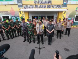 Kapolda Bersama Forkopimda Jatim Lakukan Pengecekan Kesiapan Pos Pengamanan KTT G20 Bali di Banyuwangi