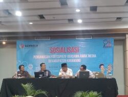 Bawaslu Kabupaten Karawang Gelar Sosialisasi Pengawasan Partisipatif Bersama Awak Media