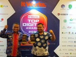 Kado Akhir Tahun, Perumdam Tirta Tarum Karawang Pertahankan Top Digital Awards 2022