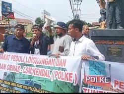 POLKE Turun Kejalan Menuntut Ketegasan Dishub dan Satlantas Polres Kendal