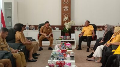 Bupati Tulang Bawang Sambut Hangat DPD II Partai Golkar