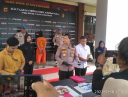 Pelaku Penusukan di Lampu Merah Jalan Ahmad Yani, Berhasil Diringkus Sat Reskrim Polres Karawang