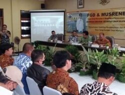 Pelaksanaan Musrenbang Tingkat Kelurahan Cibeureum dilaksanakan di Aula Kelurahan