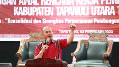 Bupati Tapanuli Utara Buka Forum Konsultasi Publik RKPD Kabupaten Tapanuli Utara tahun 2024