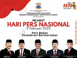 DPRD KOTA CIMAHI  (Ucapan Selamat Hari Pers Nasional – 2023)