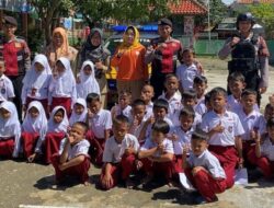 Jaga Kondusifitas Wilayah, Satsamapta Gelar Police Goes to School