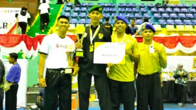 Prajurit Diponegoro Sabet Emas di Kejurnas Pencak Silat Kapolri Cup I Th. 2023