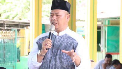 Bupati Taput Kembali Berangkatkan Safari Ramadhan Dari Masjid Syuhada Tarutung