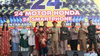 Jimat-Akur Hadiri Gebyar Hadiah Akbar Periode ke-24 Trijaya Motor