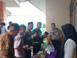 Kapolsek Cibugel Hadiri Halal Bihalal Bersama Rombongan Forkopimcam Waringinkurung