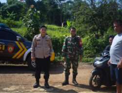 TNI-POLRI Bersinergi Lakukan Sambang Bersama ke Warga Masyarakat Desa Pantauan