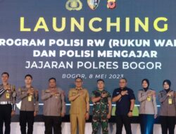 Polres Bogor Launching Polisi RW, Yang Miliki Peran Tingkatkan Keamanan Lingkungan