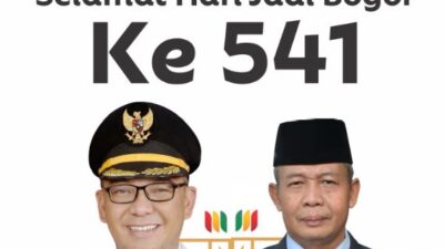 Selamat hari jadi Bogor ke 541