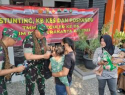 Kasdam IV/Diponegoro Dampingi Danpusterad Meninjau TMMD Reguler Ke-116 Kodim 0735/Surakarta