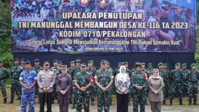 Pangdam IV/Diponegoro Tekankan Semangat Kebersamaan dan Gotong-Royong Pada Penutupan T MMD Reguler Ke-116 Tahun 2023