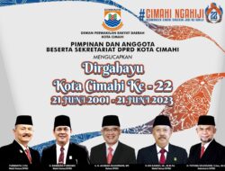 Dirgahayu Kota Cimahi Ke-22 (21 Juni 2001 – 21 Juni 2023)