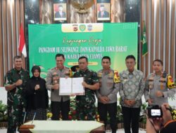 Kolaborasi Kodim 0613/Ciamis dengan Polres dan Pemda, Optimalkan Ketahanan Pangan