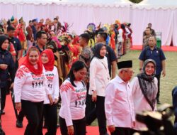 Peringatan Puncak Hari Anak Nasional 2023 dilaksanakan Di Semarang, Polrestabes Semarang Gelar Pengamanan Kedatangan RI 2