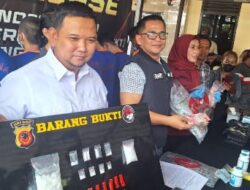 Jaringan Narkotika dan OKT, 8 Kasus dan 9 Tersangka diungkap Polres Karawang