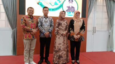 Pisah Sambut Kejari Sumedang I.Wayan Riana S H.M.H. dengan Yunita Sari.S.H.M.H.