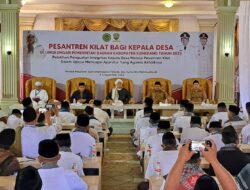 Para Kades di Sumedang Ikuti Pesantren Kilat