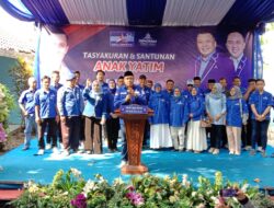 DPC Partai Demokrat Karawang Rayakan HUT ke-22 Dengan Tasyakuran dan Santunan Anak Yatim