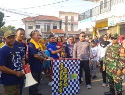 Kelurahan Karawang Wetan Gerak Jalan Santai Menyambut Hari Jadi Karawang ke-390 thn