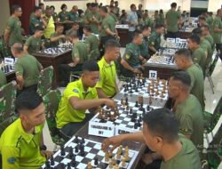 Turnamen Catur Piala Pangdam IV/Diponegoro Meriahkan HUT TNI ke-78 dan HUT Kodam IV/Diponegoro ke-73