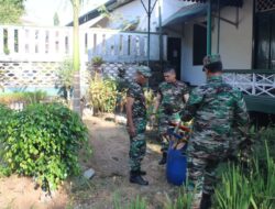 Kodim 0610/Sumedang Gelar Karya Bakti Bersih-bersih Lingkungan Komplek Keraton Sumedang Larang