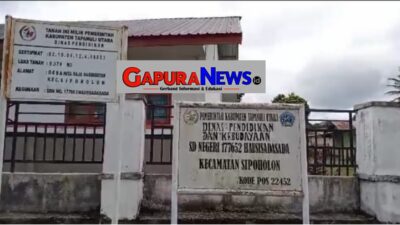 Diduga Tidak Pernah Lakukan Perawatan, Kondisi Gedung Sekolah SDN 177652 Hau sisada sada Rusak Ringan Semakin Rusak Parah