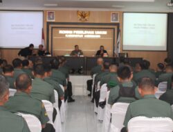 Kodim 0610 Sumedang Gelar Sosialisasi Netralitas TNI- AD pada Pemilu 2024