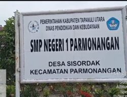 Diduga Minim Dalam Perawatan Berkala, Dana Bos SMPN 1 Parmonangan Dipertanyakan