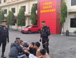 Patroli Perintis Presisi Takan Bosan Gagalkan Kenakalan Remaja berkasi Tawuran, 22 Remaja Diamankan Polrestabes Semarang