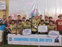 Tim Futsal SMPN 2 Tanjungsari Juara Turnamen di Tingkat Kabupaten