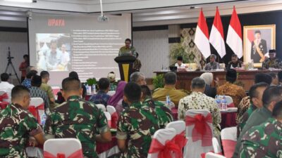 Kodam IV/Diponegoro bersama Forkopimda Prov. Jateng Siap Menjaga Kondusifitas Wilayah Jawa Tengah Jelang Nataru