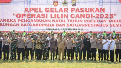 Ops Lilin Candi 2023 Resmi Digelar, Kapolda Jateng Beberkan Strategi Amankan Arus Mudik Selama Nataru