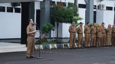 Apel Senin Pagi, Sekda Subang Ajak Seluruh Pihak Waspada Potensi Bencana