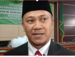 DR. Nandang Sunandar, SH MH Menjadi Panitera Pengadilan Negeri Bale Bandung