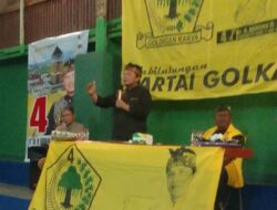 Dadang Naser Mantan Bupati Kab. Bandung Caleg DPR RI Dapil Jabar 2 Lakukan Sosialisasi di Soreang