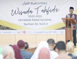 Pj Bupati Subang Menghadiri Wisuda Tahfidz Qur’an Yayasan Panatagama